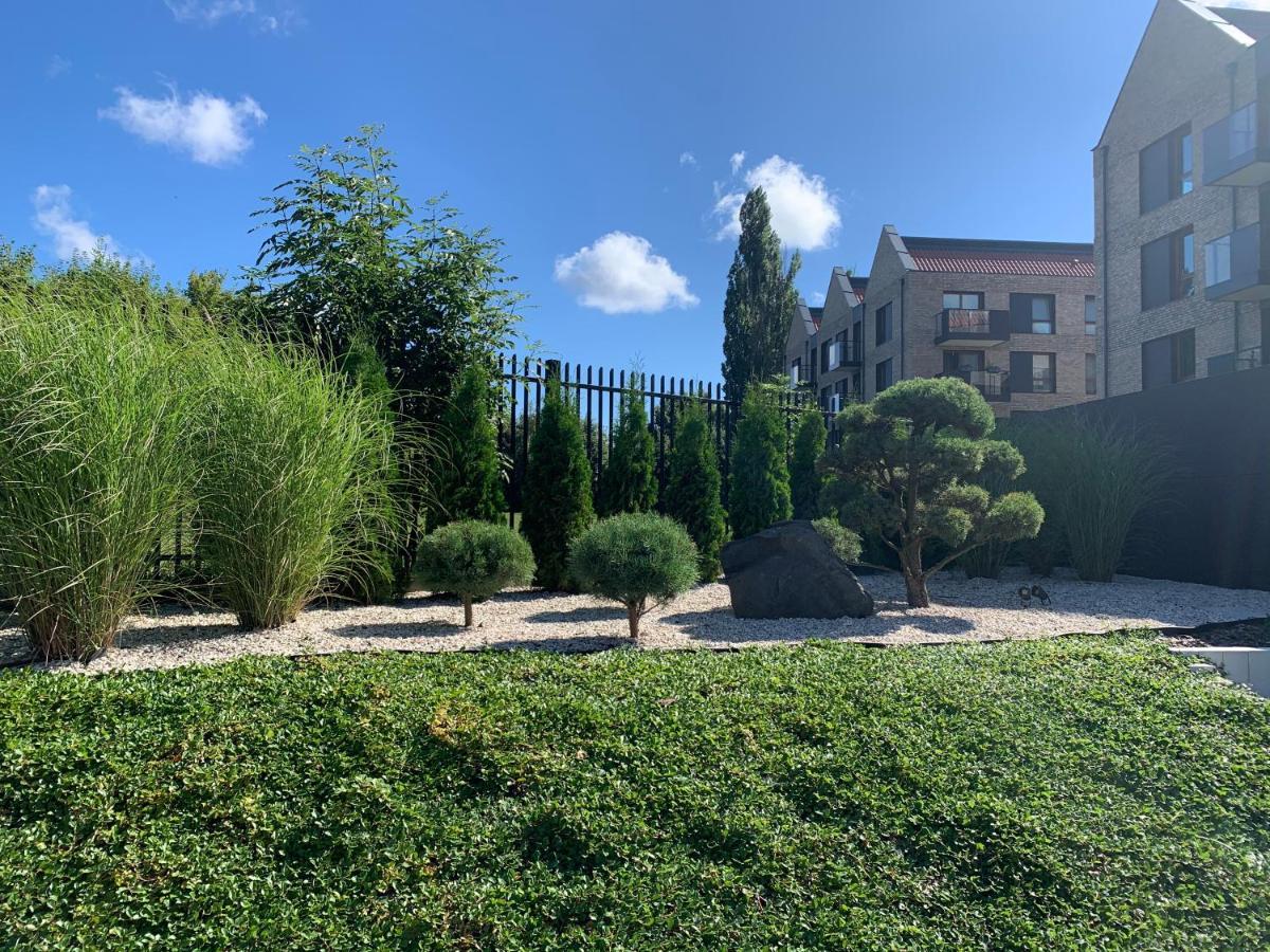 גדנסק Baltic Riviera Apartments - Garden Sanctuary Retreat מראה חיצוני תמונה