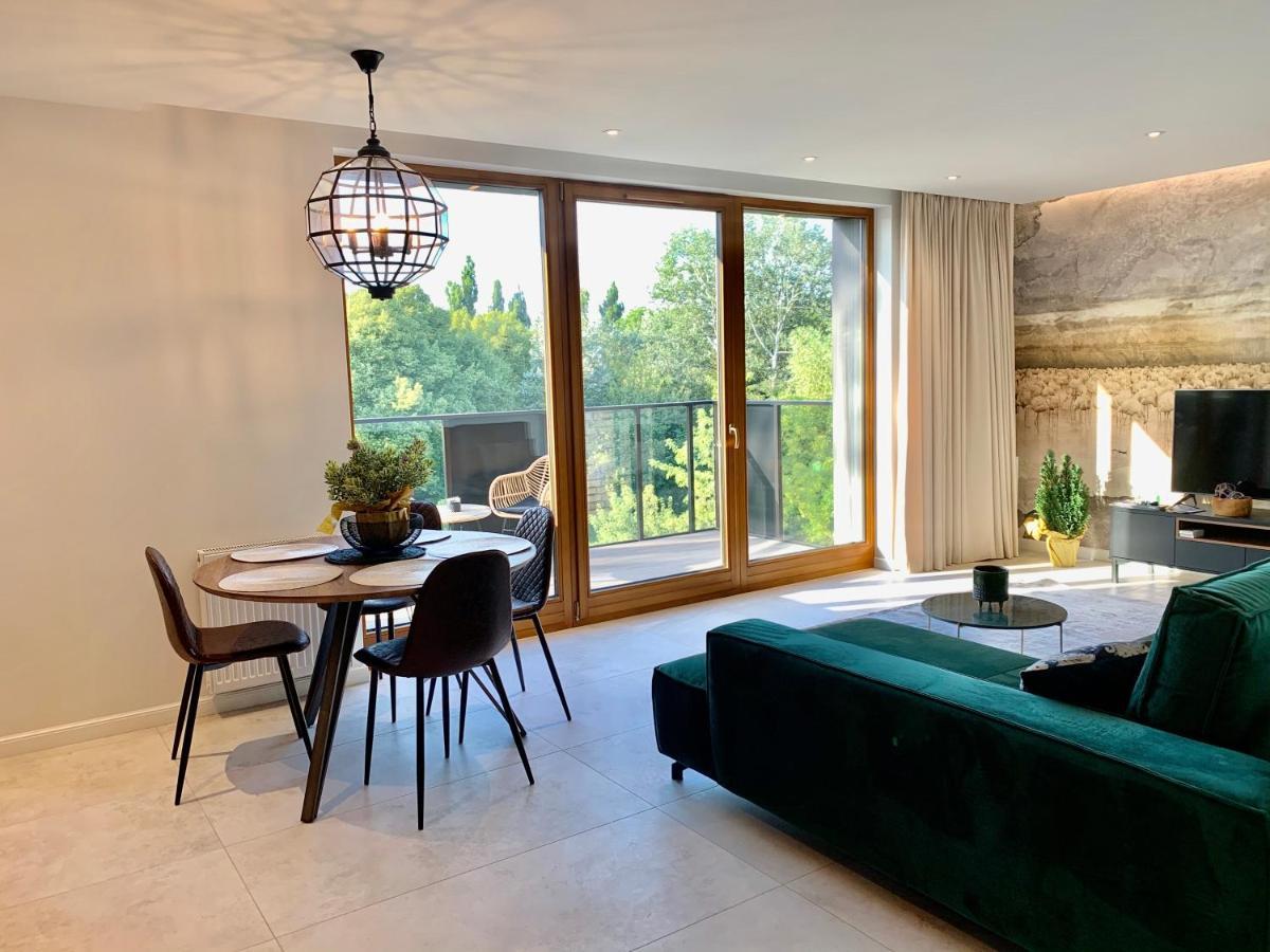 גדנסק Baltic Riviera Apartments - Garden Sanctuary Retreat מראה חיצוני תמונה