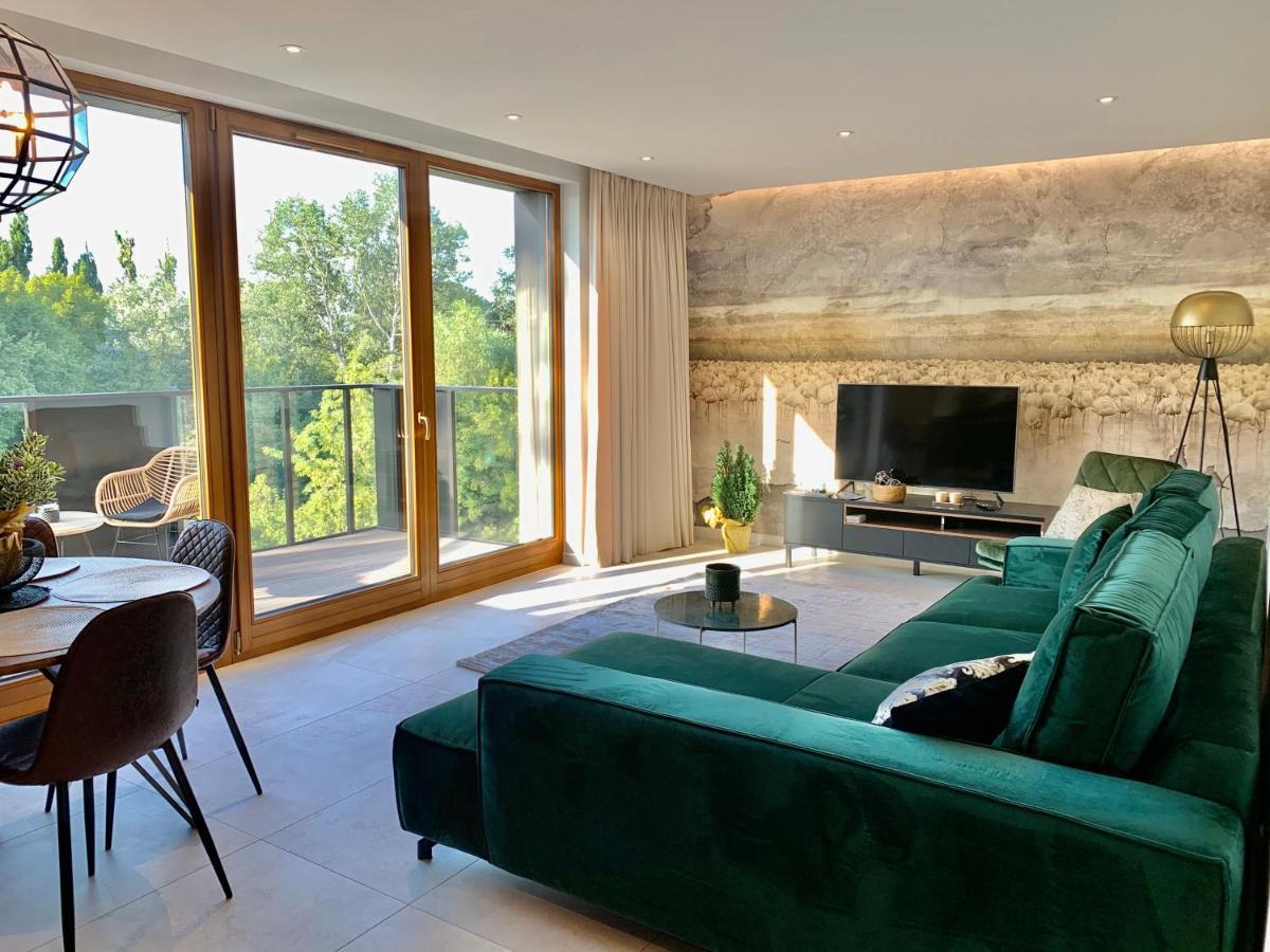 גדנסק Baltic Riviera Apartments - Garden Sanctuary Retreat מראה חיצוני תמונה
