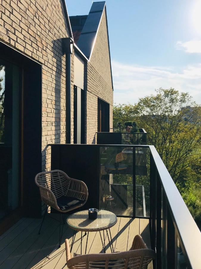 גדנסק Baltic Riviera Apartments - Garden Sanctuary Retreat מראה חיצוני תמונה