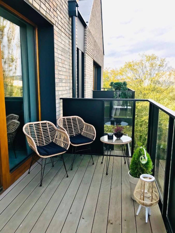 גדנסק Baltic Riviera Apartments - Garden Sanctuary Retreat מראה חיצוני תמונה