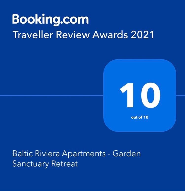 גדנסק Baltic Riviera Apartments - Garden Sanctuary Retreat מראה חיצוני תמונה