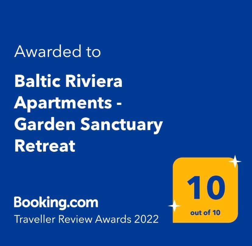 גדנסק Baltic Riviera Apartments - Garden Sanctuary Retreat מראה חיצוני תמונה